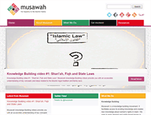 Tablet Screenshot of musawah.org